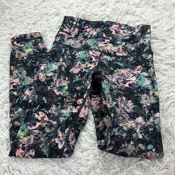 Lululemon Wunder Under High-Rise 7/8 Tight *Full-On Luon 25" Dappled Daze Multi - Picture 1 of 5